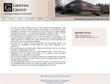 Tablet Screenshot of griffincpas.com